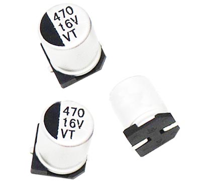 Condensatoare electrolitice SMD de 16V